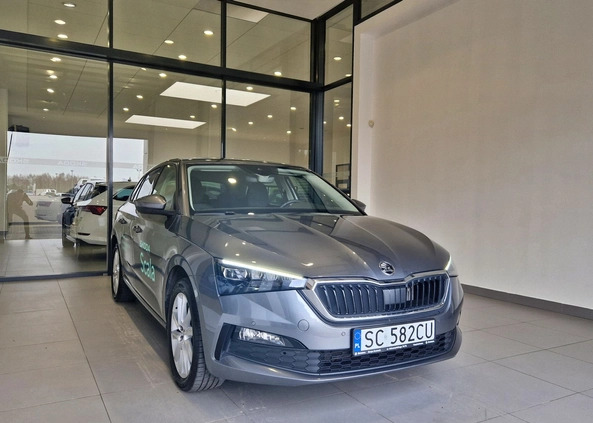 Skoda Scala cena 102000 przebieg: 12400, rok produkcji 2023 z Częstochowa małe 137